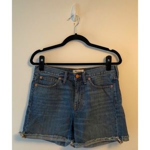 Madewell “Perfect Denim Short” Size 28
